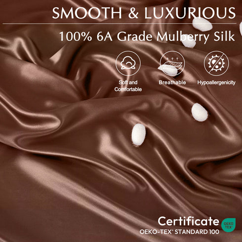 19 momme Silk 4PCS bed sheets