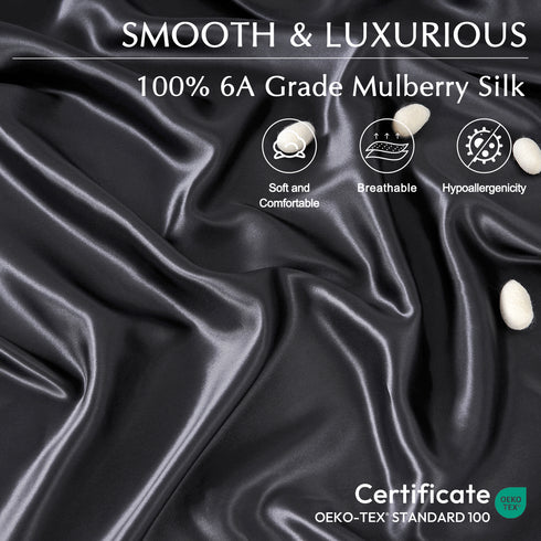 19 momme Silk 4PCS bed sheets