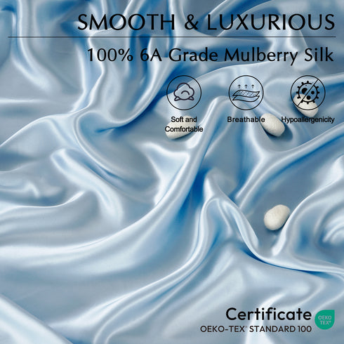 19 momme Silk 4PCS bed sheets