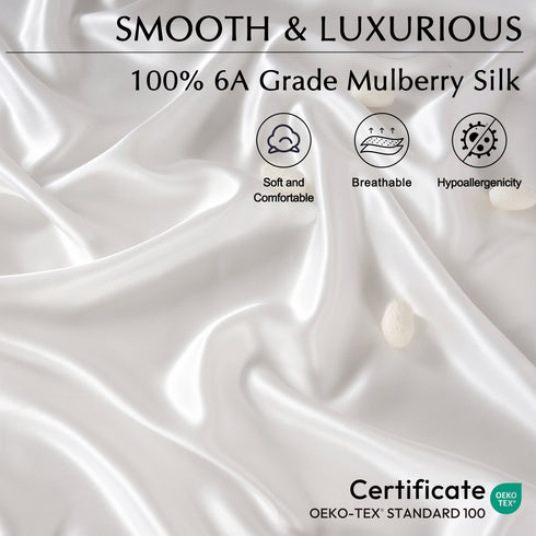 19 momme Silk 4PCS bed sheets