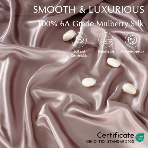 19 momme Silk 4PCS bed sheets