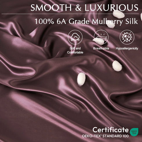 19 momme Silk 4PCS bed sheets