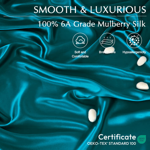 19 momme Silk 4PCS bed sheets