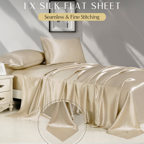 19 momme Silk 4PCS bed sheets