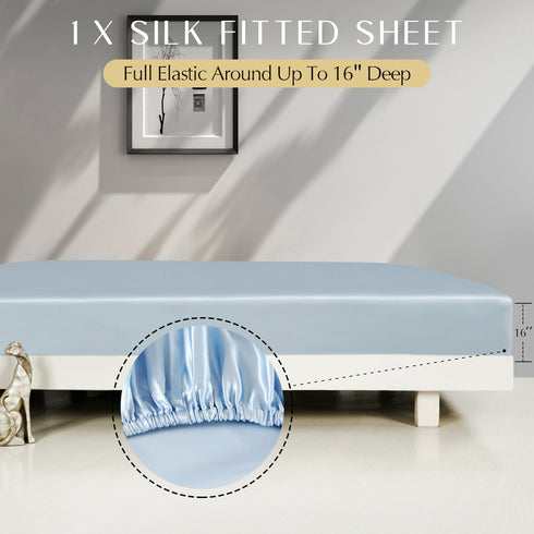 19 momme Silk 4PCS bed sheets