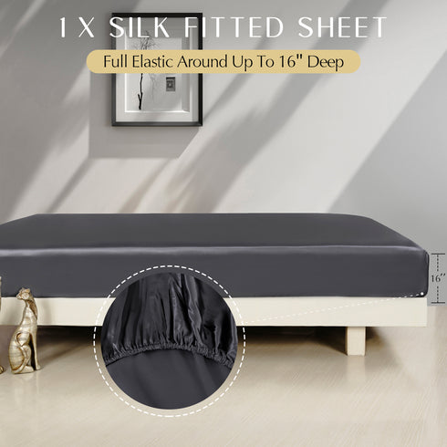 19 momme Silk 4PCS bed sheets