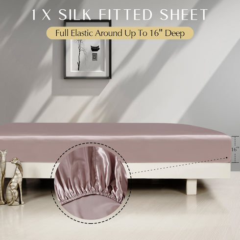 19 momme Silk 4PCS bed sheets