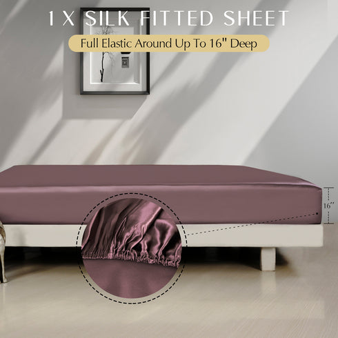 19 momme Silk 4PCS bed sheets