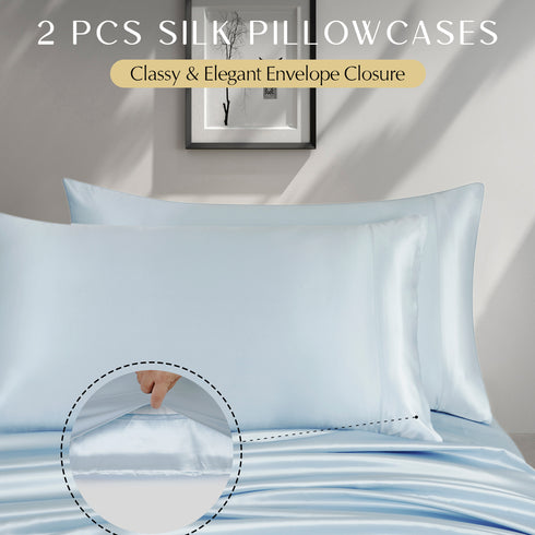 19 momme Silk 4PCS bed sheets