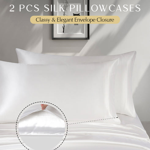 19 momme Silk 4PCS bed sheets