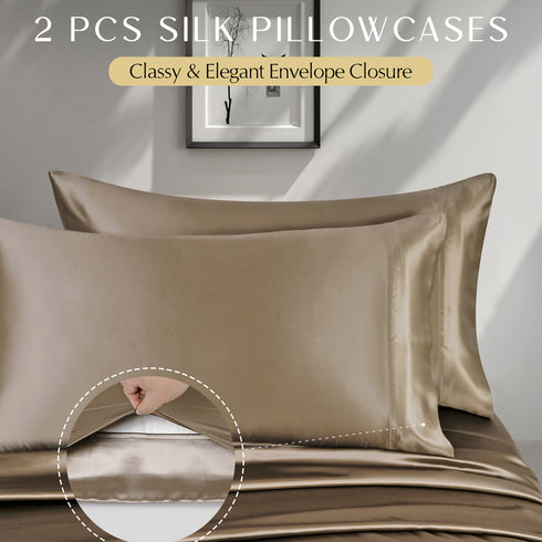 19 momme Silk 4PCS bed sheets