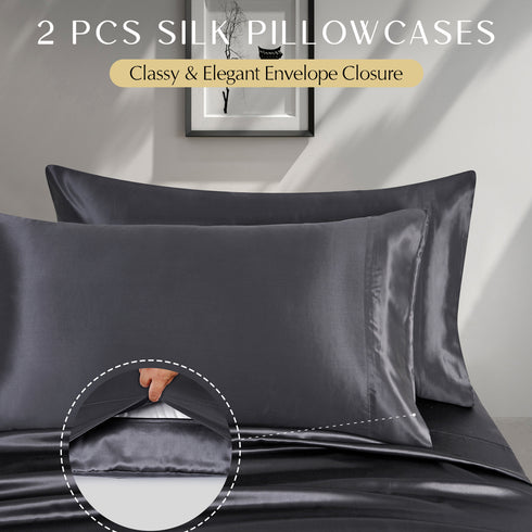 19 momme Silk 4PCS bed sheets