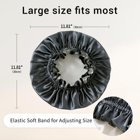 19 Momme Silk Sleep Cap With Double Colors