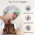 100% Double Layered Silk Sleep Cap