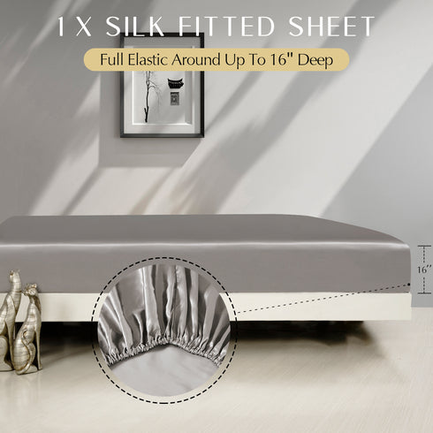 19 momme Silk 4PCS bed sheets