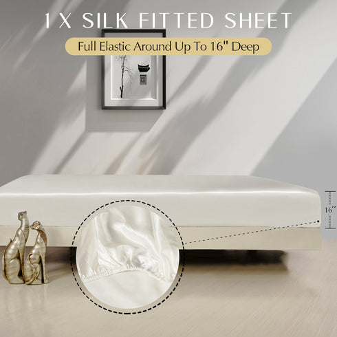 19 momme Silk 4PCS bed sheets
