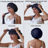 19 Momme Silk Sleep Cap with Ice Silk Band