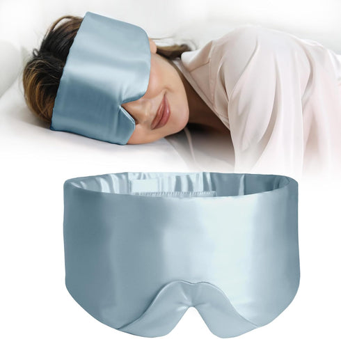 100% 22 mm Silk Full Light-Blocking Sleeping Eye Mask