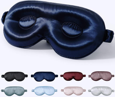 3D 100% 22mm Silk Adjustable Sleep Mask