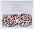22 MM Silk Sleep Mask Leopard Print