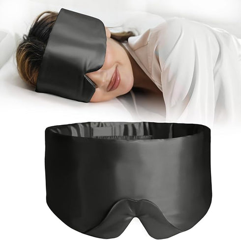 100% 22 mm Silk Full Light-Blocking Sleeping Eye Mask