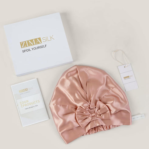 22 Momme Adjustable Silk Bonnet