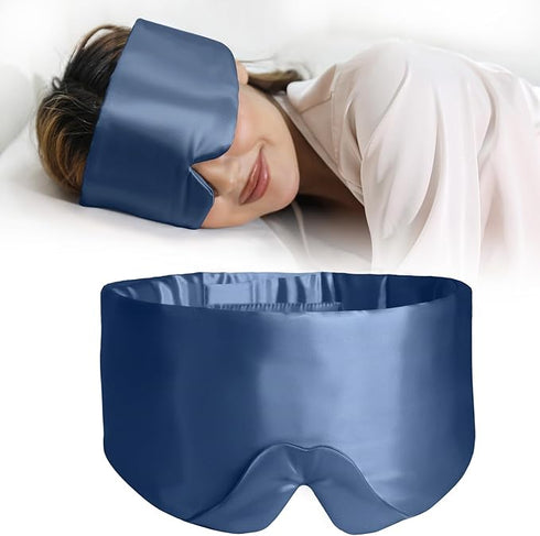 100% 22 mm Silk Full Light-Blocking Sleeping Eye Mask
