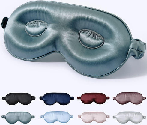 3D 100% 22mm Silk Adjustable Sleep Mask