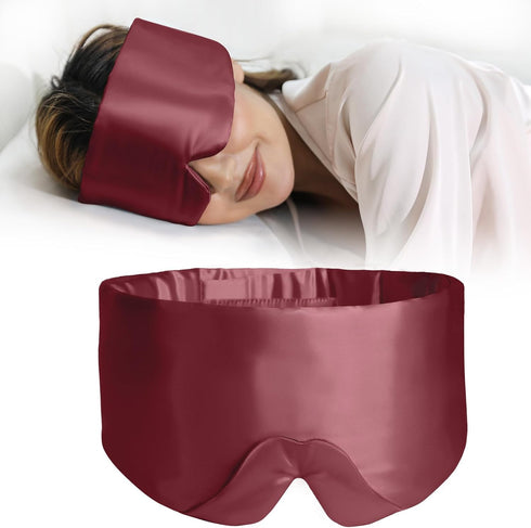 100% 22 mm Silk Full Light-Blocking Sleeping Eye Mask