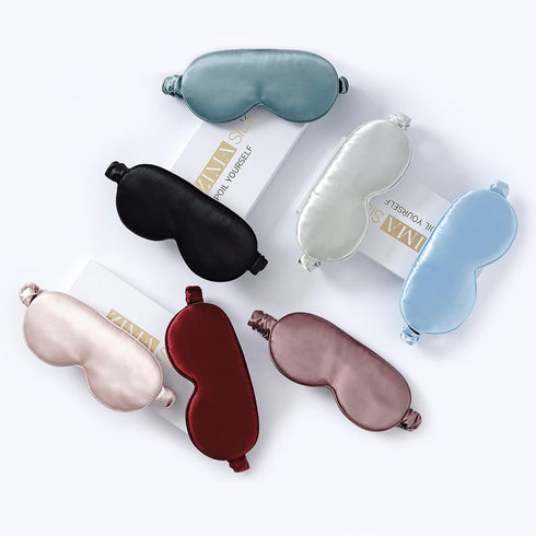 3D 100% 22mm Silk Adjustable Sleep Mask