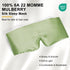 100% 22 mm Silk Full Light-Blocking Sleeping Eye Mask