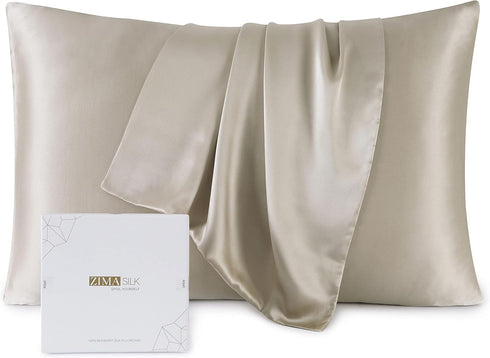 Upgraded 100% Pure Mulberry Silk Pillowcase