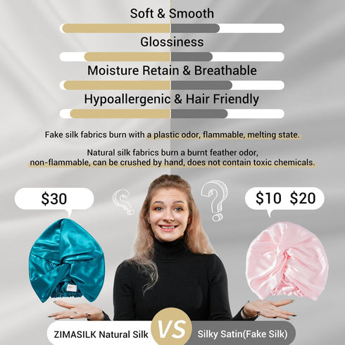 22 Momme Silk Sleep Cap