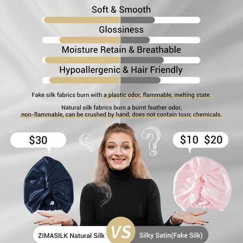 22 Momme Silk Sleep Cap