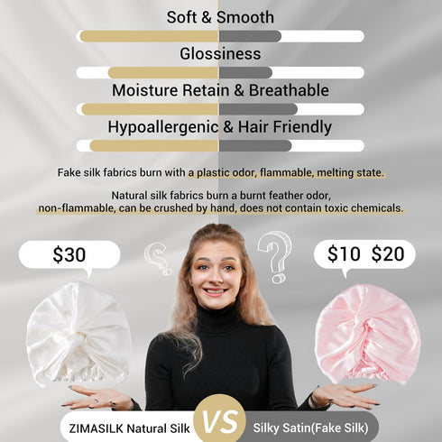 22 Momme Silk Sleep Cap