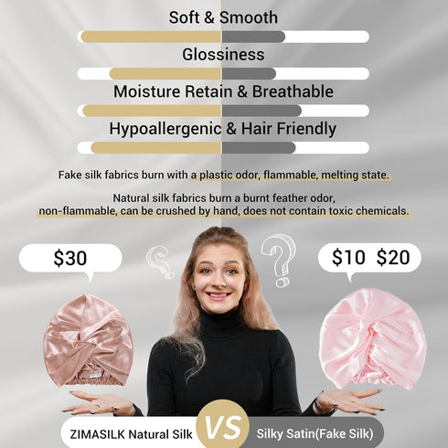 22 Momme Silk Sleep Cap