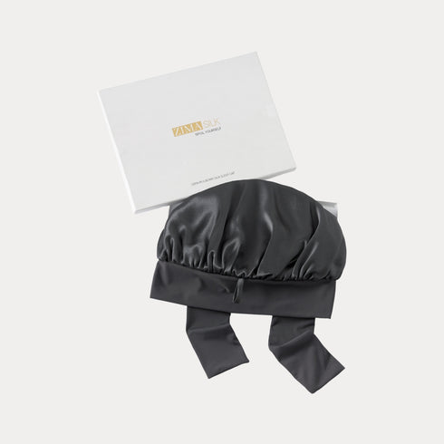 19 Momme Silk Sleep Cap with Ice Silk Band (Copy)