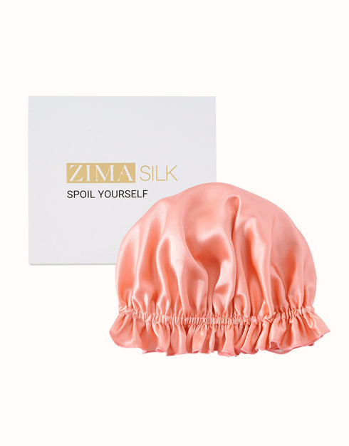 19 Momme Silk Sleep Cap With Double Colors