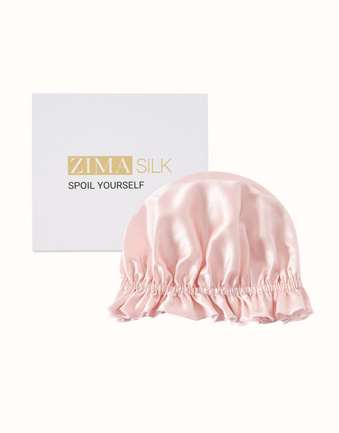 19 Momme Silk Sleep Cap With Double Colors