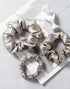 19 Momme Silk Hair Scrunchies Set (T)