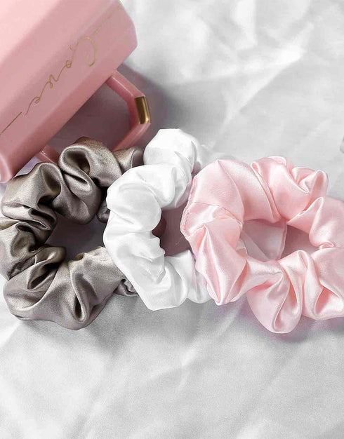 19 Momme Silk Hair Scrunchies