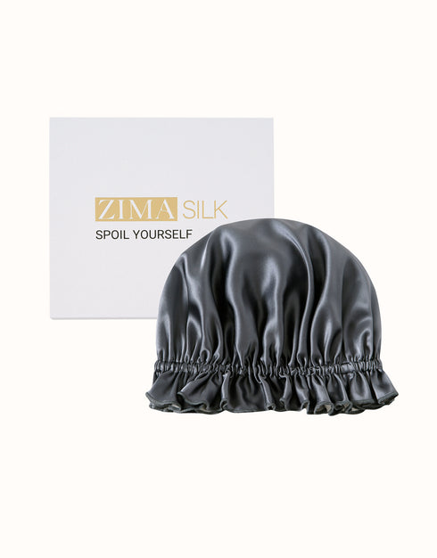 19 Momme Silk Sleep Cap With Double Colors