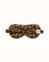 22 MM Silk Sleep Mask Leopard Print