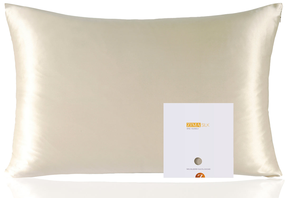 Silk Pillowcase - Beige