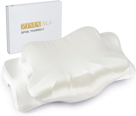 ZIMASILK 22 Momme Mulberry Silk Cervical Pillow Case