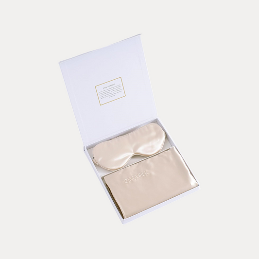 Sleep Mask Queen Pillowcase Set