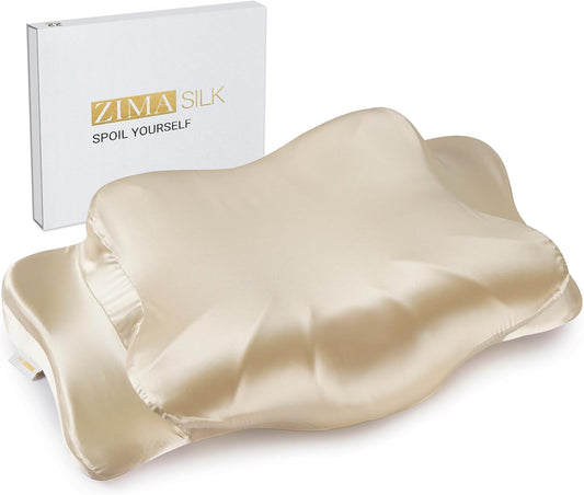 ZIMASILK 22 Momme Mulberry Silk Cervical Pillow Case
