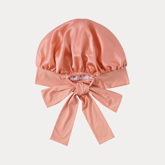 19 Momme Silk Sleep Bonnet with Ice Silk Band
