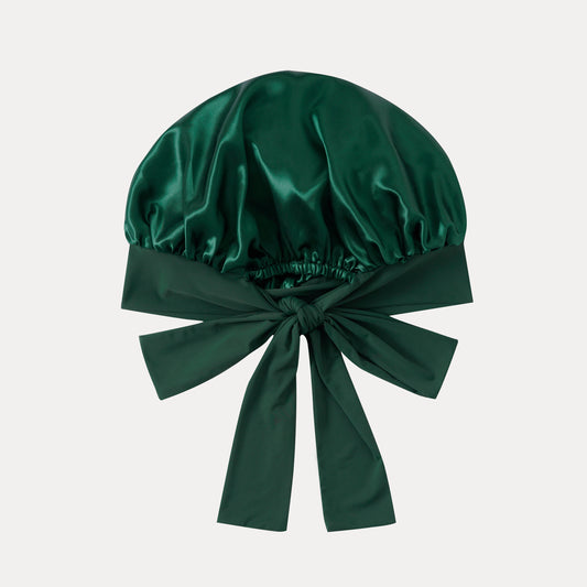 22 Momme Silk Sleep Bonnet with Ice Silk Band
