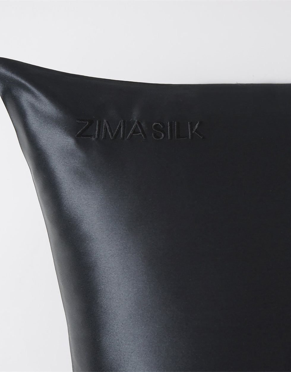22Momme Silk Pillowcase with Logo ZimaSilk